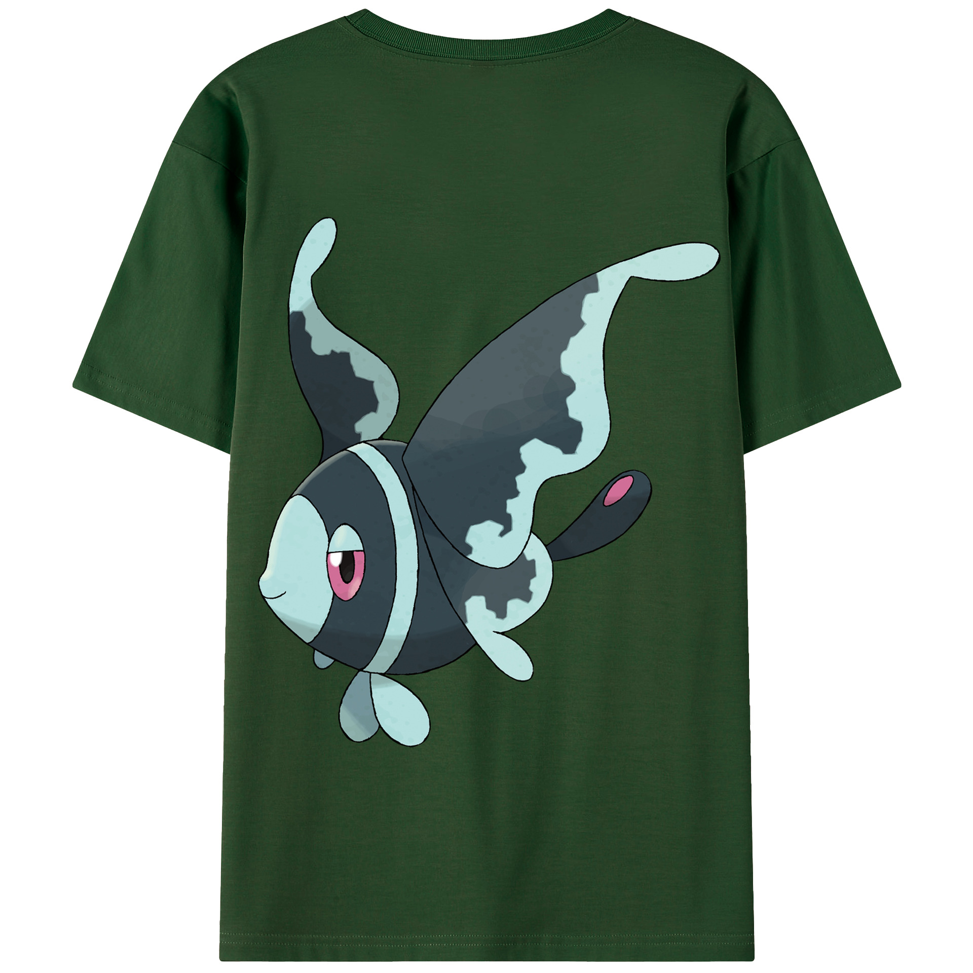 （画像用） ポケットモンスター Pokémon 綿100％半袖Tシャツ（背面プリント）